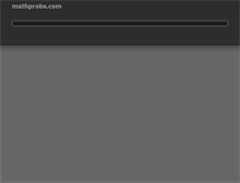 Tablet Screenshot of mathprofi.net